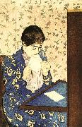Mary Cassatt The Letter Norge oil painting reproduction